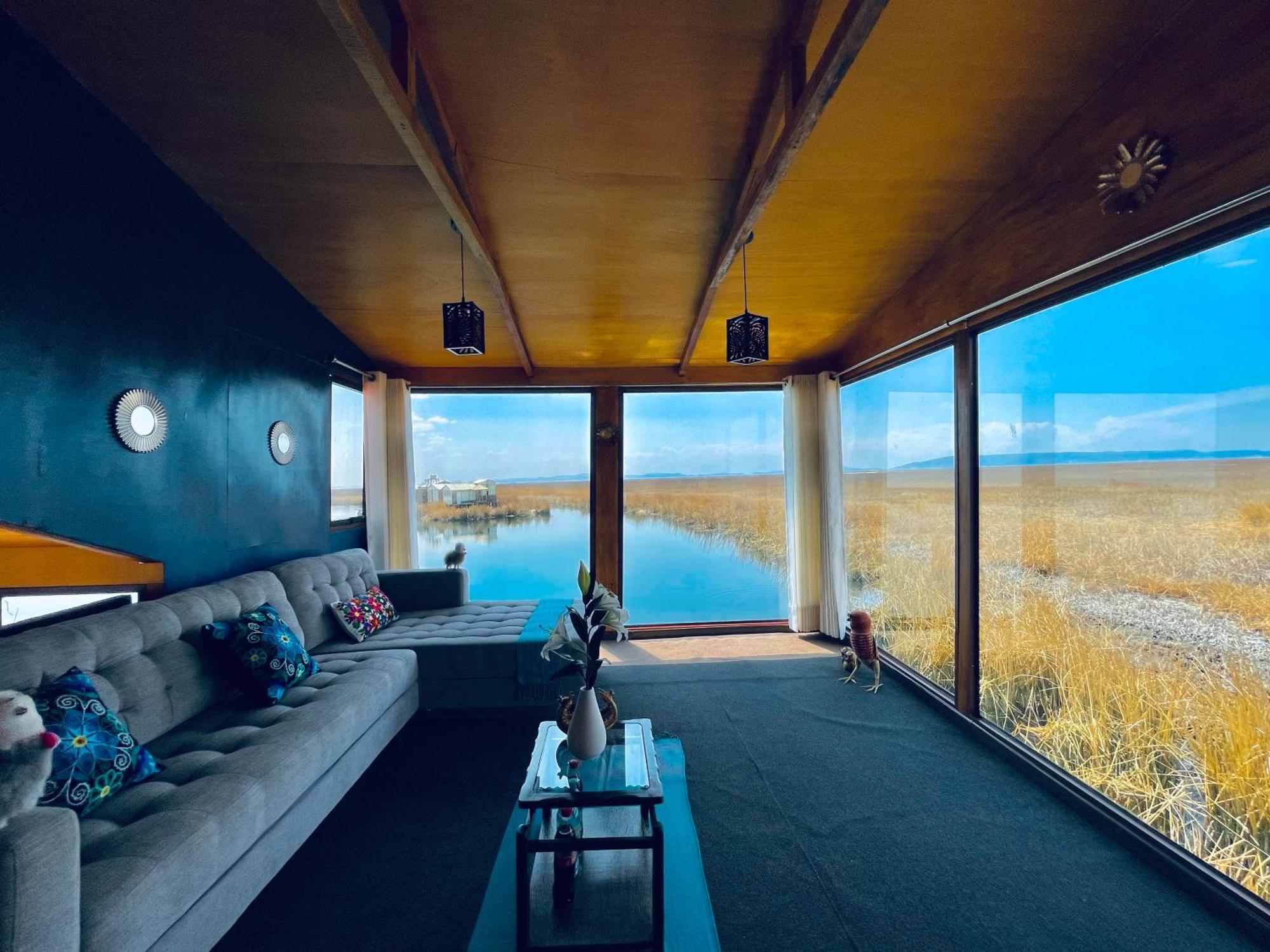 Titicaca Ecolodge Peru Puno Pokoj fotografie